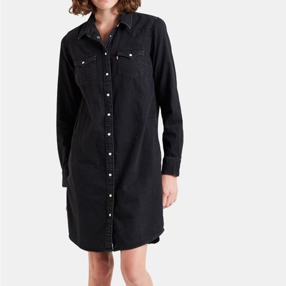Levis The Ultimate Western Shirtdress - Picture 2 of 12